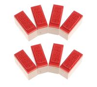 Gadpiparty Tampons en Bois Chinois 8 Pièces - Jeu de Tampons Créatifs Vintage Caractères Anciens « Paix et » - Accessoires pour Scrapbooking, Journal Intime et Marquage la Cire - Art