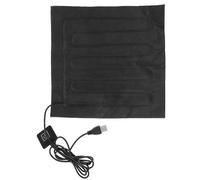 Gadpiparty Tapis Chauffant USB pour Serrage, Coton Noir, Chauffage Rapide | Germination et Hydroponie, Format Portable Réutilisable, Usage Intérieur Maison, Mains et Pieds