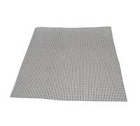 Gadpiparty Tapis de Grill BBQ de Noir Réutilisable Antiadhésif Résistant Chaleur pour Barbecue Extérieur Cuisson Santé