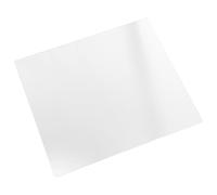 Gadpiparty Tapis de Souris en Verre Transparent 400x450 Mm pour Bureau et Jeux, Surface Lisse à Faible Friction, Tapis de Jeu Professionnel Ultra-Fin pour Espace de Travail Optimisé