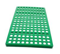 Gadpiparty Tapis pour Cage à Lapin Plastique Vert Matériel Sécurisé et Drainant Protection Hygiénique pour Litière et Sol de Clapier