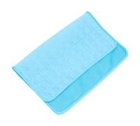 Gadpiparty Tapis Rafraîchissant Chien Auto-refroidissant XL Bleu Matelas Polyvalent pour Coussin Frais pour Animaux et Humains Déhoussable et Facile à Transporter