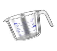 Gadpiparty Tasse à Mesurer en Verre Gradué 250ml Résistant Chaleur avec Échelle pour Mesurer Liquides, Ustensile à Pâtisserie Cuisine et Cuisson
