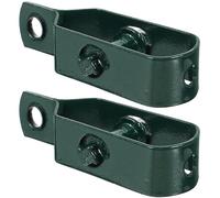 Gadpiparty Tendeur de Câble Métallique Robuste 2 Pcs 100x1,5 Mm en Acier Peint pour Serrage, Vigne et Clôture Agricole, Outil Pratique de Tension pour Fil Extérieur et Filin de Jardin