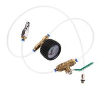 Gadpiparty Testeur D'amortisseur Pneumatique Polyvalent 220v Jauge de Détection de Fuite en Plastique et Cuivre pour Réparation Automobile