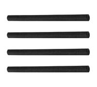 Gadpiparty Tiges Conductrices en Graphite pour Électrochimie, Lot de 4 Cylindres Industriels Résistants aux Hautes Températures, Utilisation en Industrie Chimique et Physique