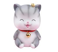 Gadpiparty Tirelire Chaton en Plastique Angel Cat Piggy Bank pour Enfants Décoration Cadeau Anniversaire Jeu D'Imitation