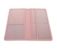 Gadpiparty Titulaire d'un Permis Capacité Manche Voiture Étui pour Permis De Conduire Pochette De Carte Automatique Titulaire du Permis Auto Organisateur De Cartes Automatique Rose PU