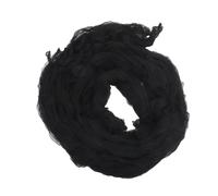 Gadpiparty Toile Araignée Noire Halloween Chiffon Effrayant Extensible pour Décoration Intérieure et Extérieure Toile de Gaz Noir pour Portes Fenêtres Ambiance Hantée