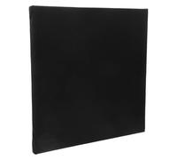 Gadpiparty Toile de Peinture Acrylique et Huile Noire pour Garçon et Filles, Planche Extensible en Coton avec Cadre Bois Stable, pour Loisirs Créatifs à Atelier