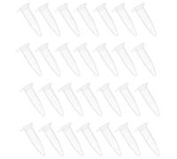 Gadpiparty Tube D'anticoagulation 1,5 Ml pour Analyse Cellulaire en Pp Bouchon, Lot de 100 Pièces, Tubes à Centrifuger pour Collecte D'échantillons en Laboratoire