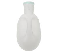 Gadpiparty Urinoir en Plastique 2000ml Blanc pour Hommes avec Grande Capacité, Portable et Facile à Transporter, Idéal pour Voyage et Camping, Convient aux Patients Alités