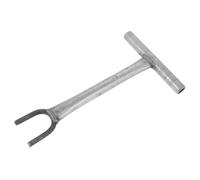 Gadpiparty Valve Shut Off Wrench Long Handle Shaped Clamp Ergonomic Water Pipe Valve Key For Home Plumbing Maintenance And Easy Water Main Shut Off