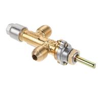 Gadpiparty Vanne de Contrôle de Chauffage pour Terrasse au Gaz en Laiton - Pièce de Rechange pour Chauffage Extérieur au Propane - Soupape de Sécurité pour Parasol Chauffant - Remplacement