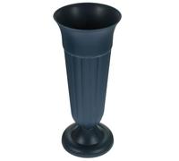 Gadpiparty Vase Funéraire pour Cimetière Socle Lourd, Pot de Fleurs Extérieur d'Urne, Support pour Fleurs de Tombe, pour Nettoyage de Tombes et Hommages Ancestraux