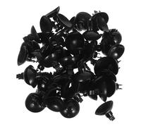 Gadpiparty Ventouses pour Aquarium 50 Pcs Noires 30 MM Clips de Fixation pour Tuyaux 5 MM Supports Colliers de Serrage pour Tuyaux d'eau et Tubes d'air Accessoires pour Organisation
