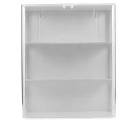 Gadpiparty Vitrine à Figurines Acrylique Transparente, Fixation Murale, Rangement Multifonctionnel, Protection Robuste, pour Collectionneurs, Présentoir Mural Décoratif, Étui Multifonctionnel