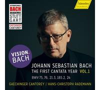 Gaechinger Cantorey - Vision.Bach Vol. 1 - The First Cantata Year [Compact Discs]