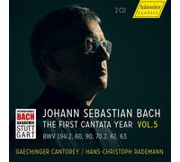 Gaechinger Cantorey - Vision Bach, Vol. 5 - The First Cantata Year [Compact Discs]