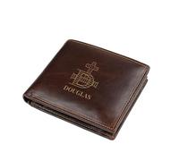 Gaehsmide Portefeuille personnalisé avec blocage RFID pour homme - Portefeuille en cuir à deux volets avec photo pour papa, mari, cadeau d'anniversaire, de Noël, de Saint-Valentin, RFID-Marron 3