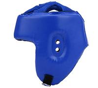 Gaeirt Casque de Boxe, Bonne Protection, équipement de Protection de la tête, Confortable pour l'entraînement.(Bleu, 6.50x5.51x6.89in)