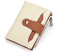 GAEKEAO Petit Portefeuille Femme Blocage RFID, Porte Monnaie Femme Court Portefeuilles avec Fentes pour Cartes Multiples et Fermeture à Glissière, Idee Cadeau Femmes