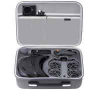 Gaekol Étui de transport pour DJI Neo 2 Motion Fly More Combo Lunettes N3, sac à bandoulière de voyage pour DJI Neo2, contrôleur RC Motion 3, hub de charge de batterie