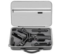GAEKOL RS 4 Mini sac de rangement en cuir PU portable Sac de voyage Sac de voyage avec bandoulière pour DJI Ronin RS4 Mini Combo, stabilisateur de cardan et accessoires, gris, Pour RS 5