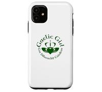 Gaelic Girl GRA, Dilseacht, Cairdeas Claddagh Roundel Coque pour iPhone 11