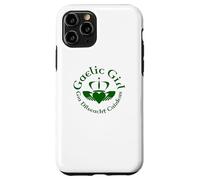 Gaelic Girl GRA, Dilseacht, Cairdeas Claddagh Roundel Coque pour iPhone 11 Pro