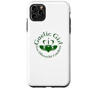 Gaelic Girl GRA, Dilseacht, Cairdeas Claddagh Roundel Coque pour iPhone 11 Pro Max