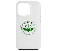 Gaelic Girl GRA, Dilseacht, Cairdeas Claddagh Roundel Coque pour iPhone 13 Pro