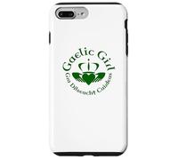 Gaelic Girl GRA, Dilseacht, Cairdeas Claddagh Roundel Coque pour iPhone 7 Plus/8 Plus