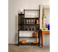 Gaëlle, l'étagère en bois noir n°860