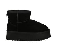 Gaëlle Paris - Bottine en fourrure à plateforme - Femme - Chaussures - Noir - Taille: 35 EU