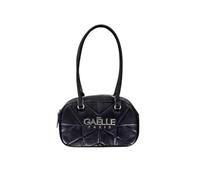 Gaëlle Paris Sac à Main en Cuir Noir Design Matelassé Manches Longues