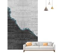 GAENZA Tapis Chauffant Amovible Et Lavable en Graphène, Tapis Chauffant en Peluche, Tapis Chauffant D'intérieur, Tapis Chauffant pour Les Pieds avec Minuterie, Chauffage Rapide,02,59.06x70.87in