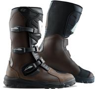 Gaerne Adventure Aquatech Bottes de moto imperméables, Marron, Taille 45