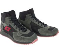 Gaerne G_Rue, chaussures imperméables 42 EU Gris Foncé/Rouge Gris Foncé/Rouge