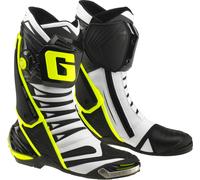 Gaerne GP-1 Evo, bottes 43 EU Blanc/Noir/Jaune Néon Blanc/Noir/Jaune Néon