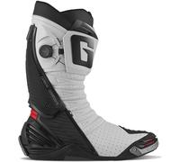 Gaerne GP1 LS Air Bottes de moto, Blanc/Rouge, Taille 44
