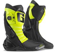 Gaerne GP1 LS Bottes de moto, noir/jaune néon, Taille 43