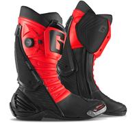 Gaerne GP1 LS Bottes de moto, noir/rouge, Taille 44,5