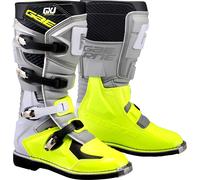 Gaerne GX-J Bottes Motocross pour enfants, gris-jaune, taille 35 pour des gamins
