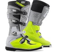 Gaerne GX-J Bottes Motocross pour enfants, gris-jaune, taille 40 pour des gamins