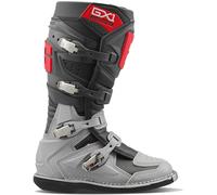 Gaerne GX1 Goodyear Bottes de motocross, Noir/Blanc/Gris, Taille 39