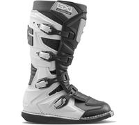 Gaerne GX1 Goodyear Bottes de motocross, Noir/Blanc/Gris, Taille 47