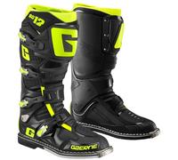 Gaerne SG-12 Bottes de motocross, noir/jaune néon, Taille 44