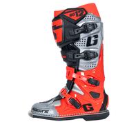 gaerne SG12 Bottes de motocross Blanc/Noir/Orange 45 homme
