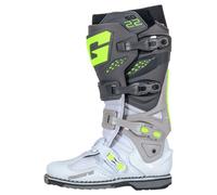 gaerne SG22 Bottes de motocross Gris/Anthracite/Blanc/Noir 47 homme
